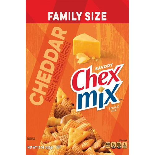 Chex Snack Mix 15 oz Cheddar