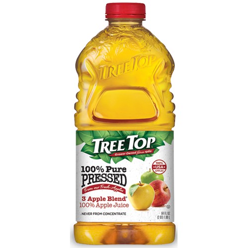 Tree Top 3 Apple Blend 8/64 oz Tray Open Stock