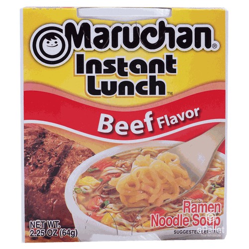 MARUCHAN INSTANT LUNCH BEEF CUP