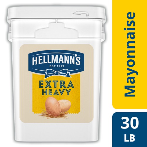 Hellmann's Extra Heavy Mayonnaise 30lb pail