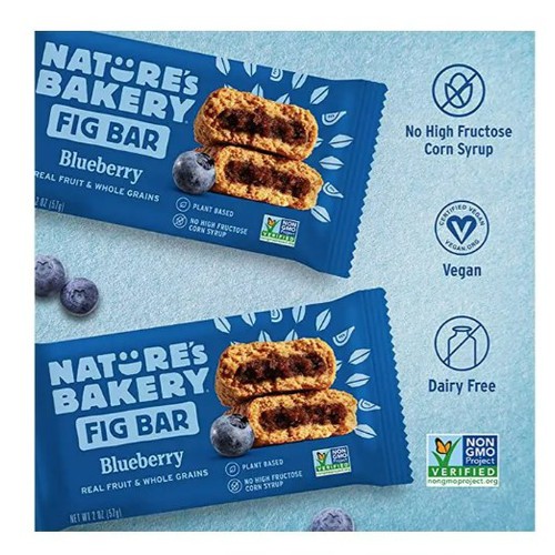 E Pallet Whole Wheat Fig Bar Blueberry, 84ct