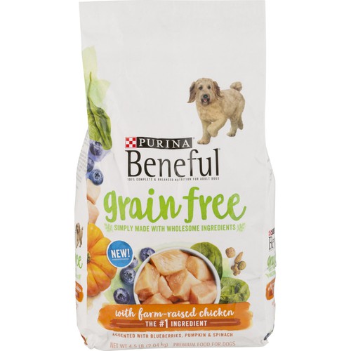 beneful grain free dog food ingredients