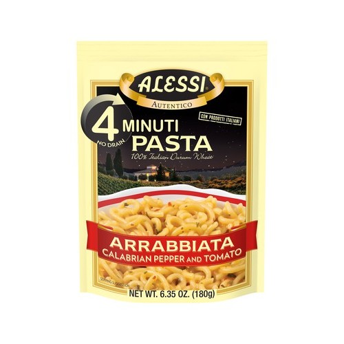 6/6.35OZ ALESSI ARRABBIATA QUICK 4 MINUTE PASTA