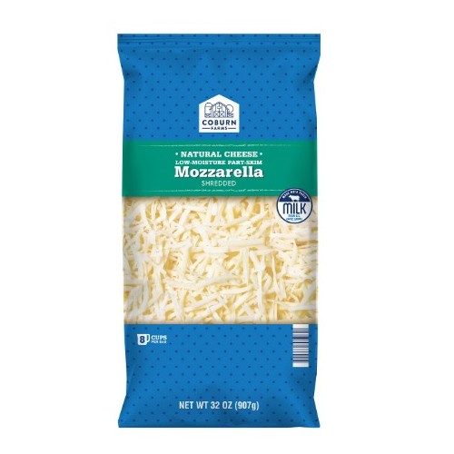Coburn Farms Mozzarella Shredded Cheese