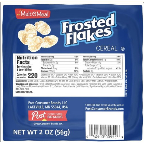 Frosted Flakes: K-12 CA