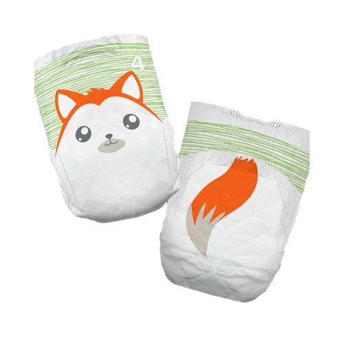 Baby Diapers, Size 4, Jumbo Pack