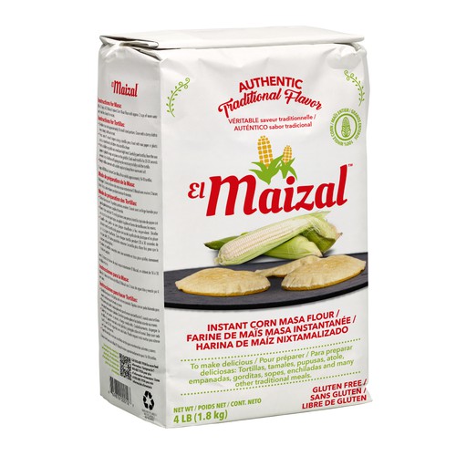 El Maizal Tortilla White Masa Flour 10 PK 4.0 lb