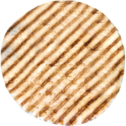 Flatbread Grilled Plain White 8"