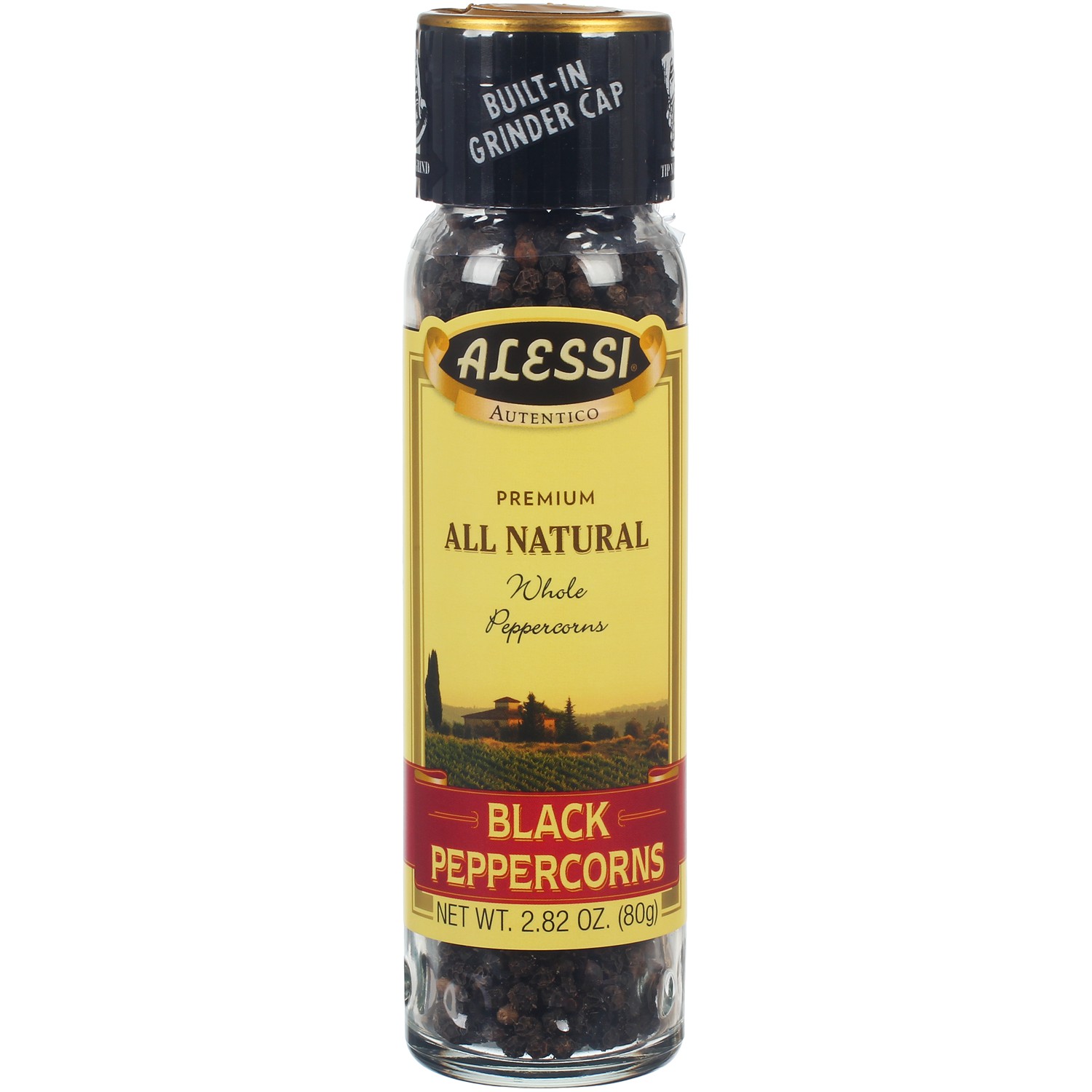 Whole Mixed Peppercorns Grinder - Alessi Foods