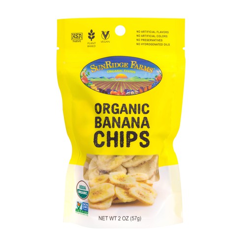 Energy Go - Banana Chips Organic NonGMO Verified