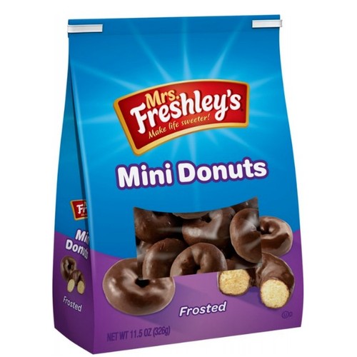 MRS. FRESHLEY'S CHOCOLATE DONUTS BAG