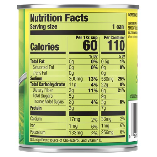 Seneca Sweet Peas, Pull Top Can (EZO)