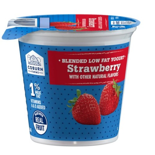 Coburn Farms Strawberry Low Fat Yogurt