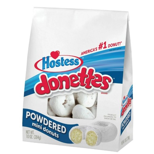 HOSTESS BAG DONUT POWDERED