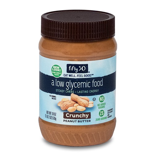 Low Glycemic Crunchy Peanut Butter