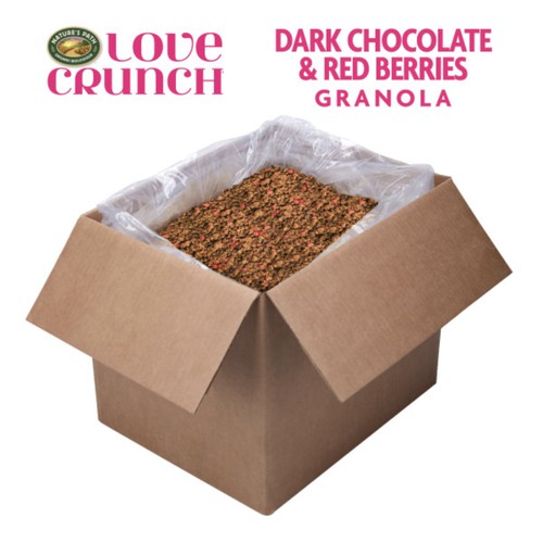 Love Crunch Organic Dark Chocolate & Red Berries Granola 240oz