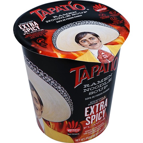Tapatio Ramen 2.29 oz/65g Cup - Extra Spicy Flavor