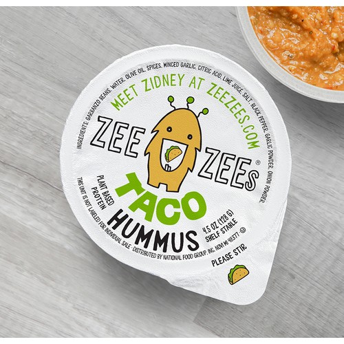 Zee Zees Hummus Cup, Taco, 4.5 oz.