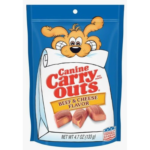 CANINE CARRYOUTS BEEF & CHEESE