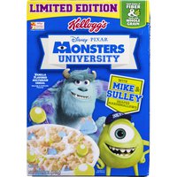 Kellogg's Kellogg's Disney Pixar Monsters University Multigrain Cereal ...