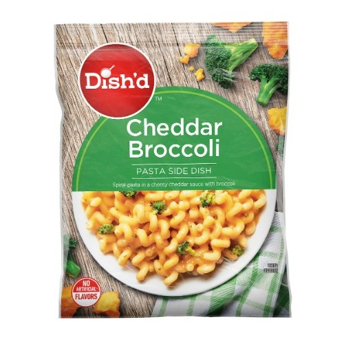 Dish'd Cheddar Broccoli Pasta Side Dish