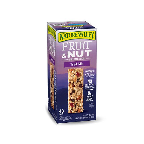 Nature Valley Chewy Trail Mix Bar, Fruit & Nut, 1.2oz, 48 ct *MOD PALLET