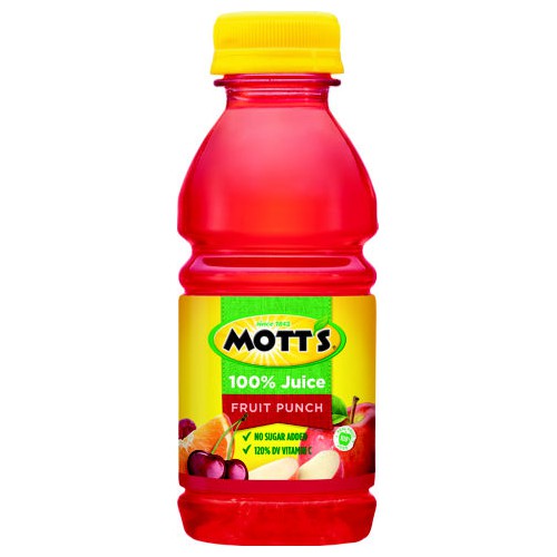 Mott's 100% Fruit Punch, 8oz PET