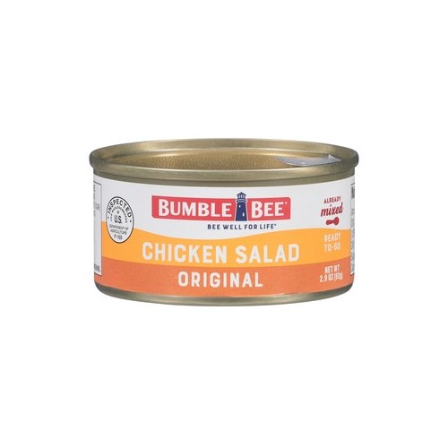 Bumble Bee Snack on the Run Chicken Salad with Crackers Kit - Ready to Eat, Spoon Included, 3.5 oz (Pack of 12)
