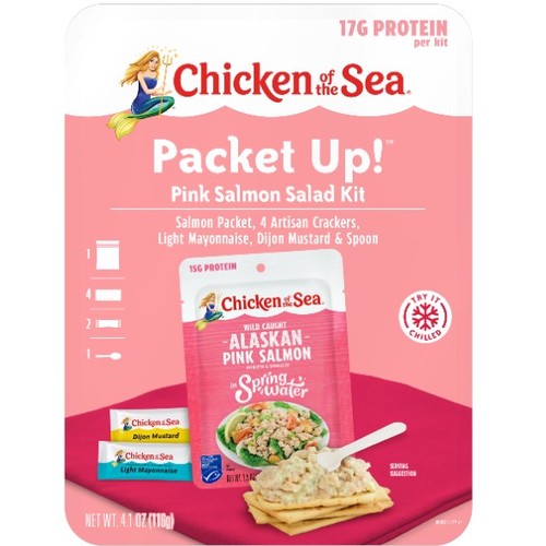 COS Packet Up! Pink Salmon Salad Kit, 4.1oz