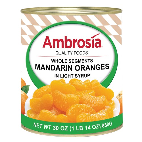 Mandarin Oranges, Whole in Light Syrup