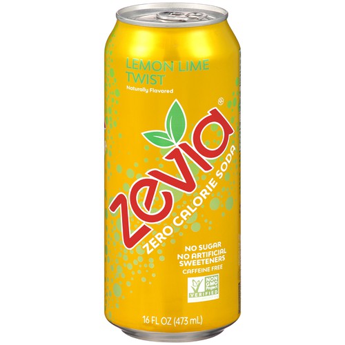 Zevia Zevia® Zero Calorie Lemon Lime Twist Soda 16 fl. oz. Can ePallet