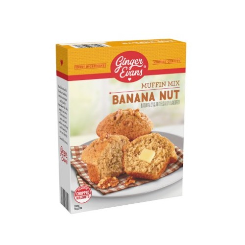 Ginger Evans Banana Nut Muffin Mix