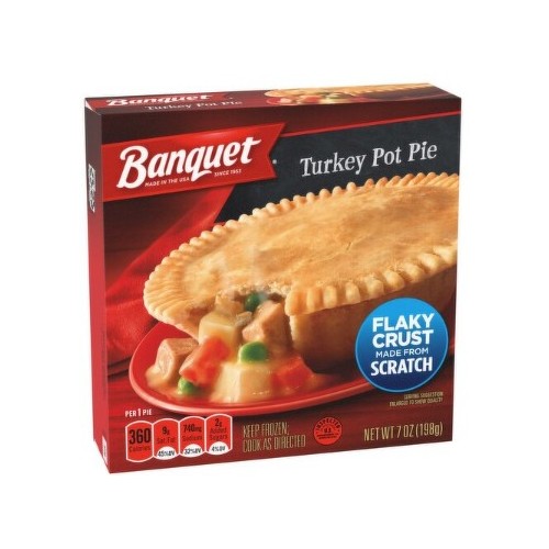 BANQUET TURKEY POT PIE 7 OZ