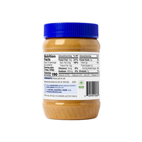 Peanut Butter & Co Simply Smooth 16 oz