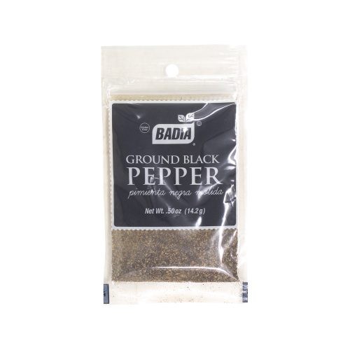 Pepper Ground Black