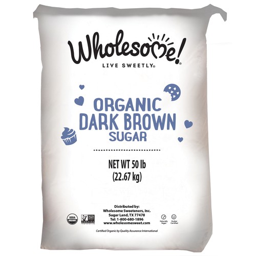 Fair Trade Certified Organic Dark Brown Sugar
