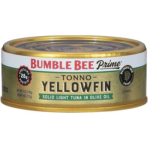 Bumble Bee Prime Tonno Tuna In Olive Oil, 5 oz Cans (Pack of 12)