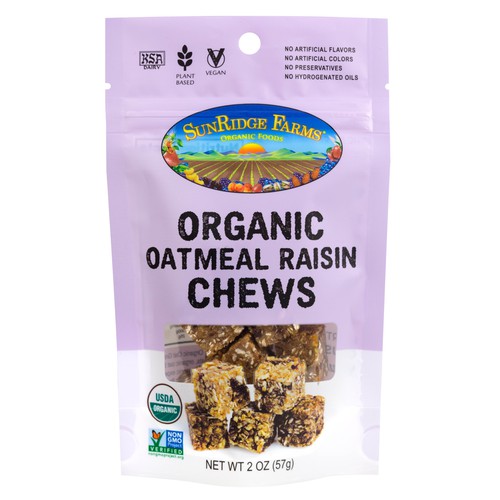 Energy Go - Oatmeal Raisin Chews Organic NonGMO Verified