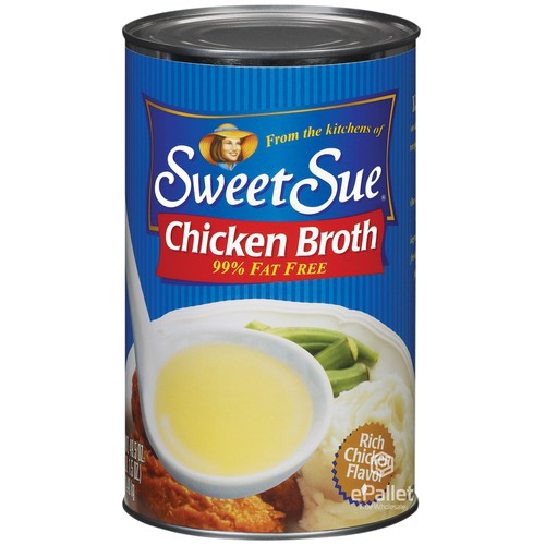 Sweet Sue Chicken Broth 12/49.50oz