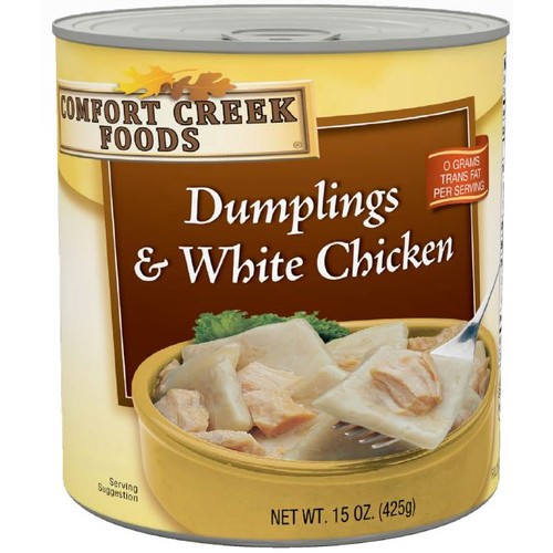 Comfort Creek Foods Dumplings & White Chicken, 15oz