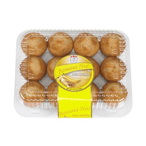 CAFE VALLEY BANANA NUT MINI MUFFIN