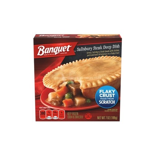 BANQUET SALISBURY STEAK DEEP DISH