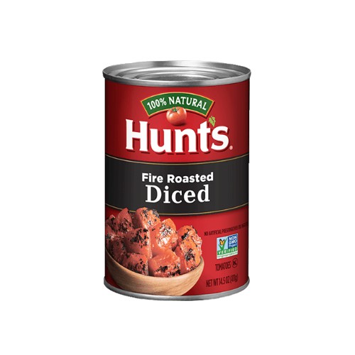 HUNT'S Fire Roasted Diced Tomatoes, 12/14.5oz