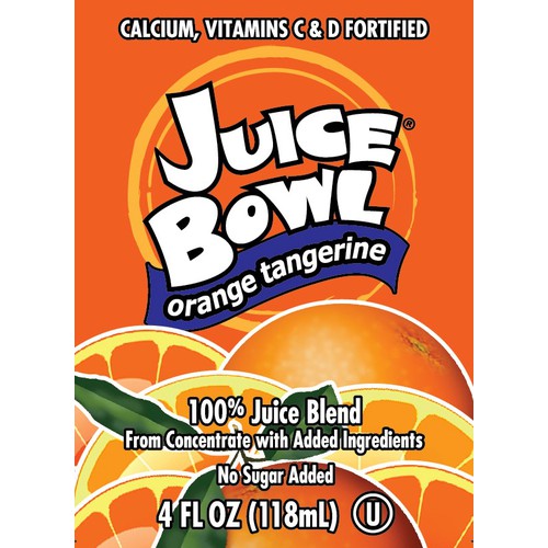 Orange Tangerine 4 oz Juice Box