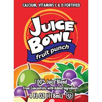 JUICE BOWL Fruit Punch 4 oz Juice Box - 44/4 oz | ePallet