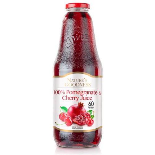 33.8 Fl.Oz. Pomegranate & Cherry  Juice