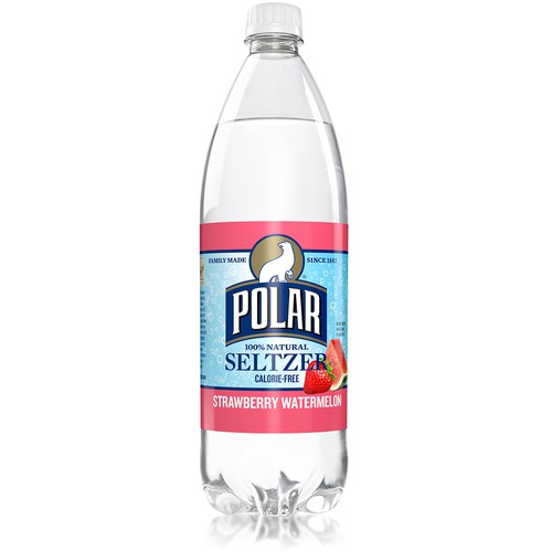 Polar Seltzer Strawberry Watermelon 1 Liter