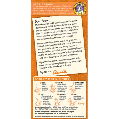 Aged Cheddar Macaroni & Cheese, 6 oz