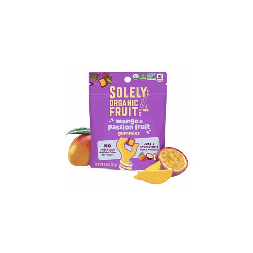 Organic Fruit Gummies- Mango & Passionfruit