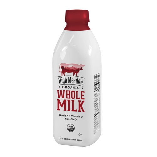 Organic White Whole Milk 6/32 oz